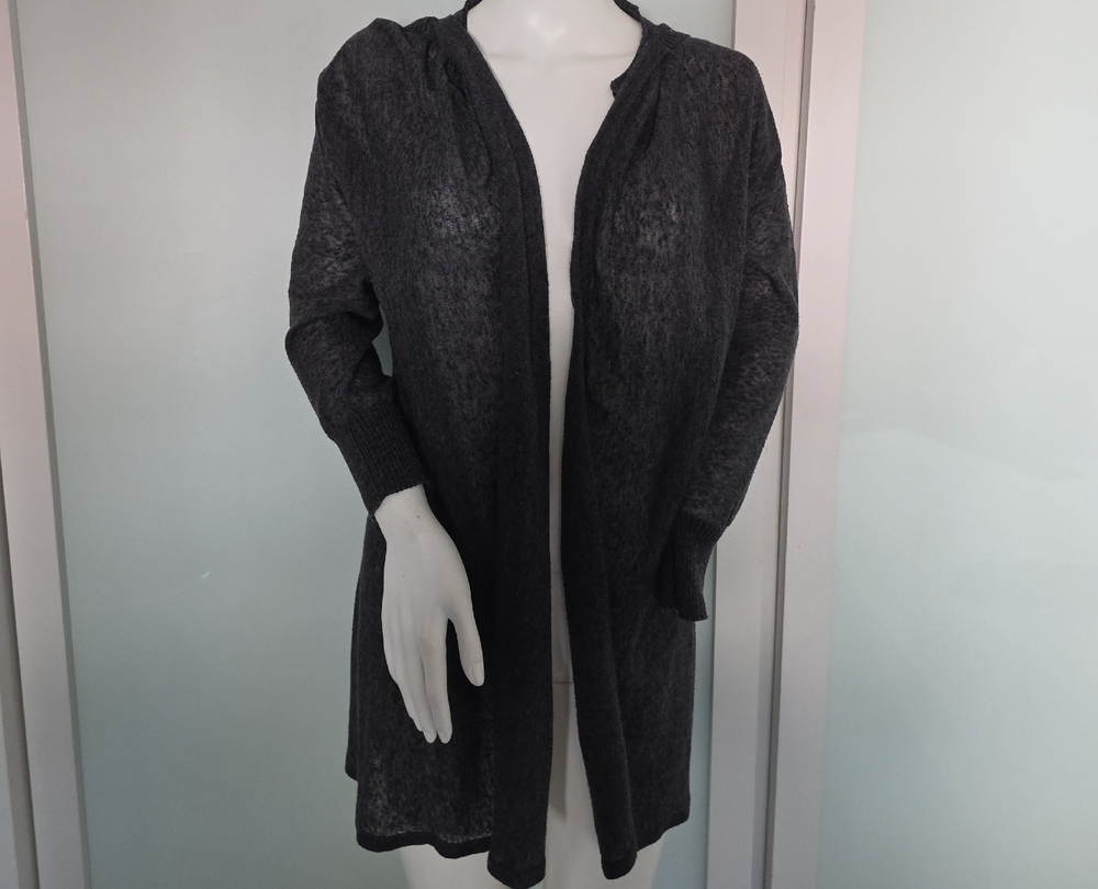 Diesel Black Open-Front Cardigan